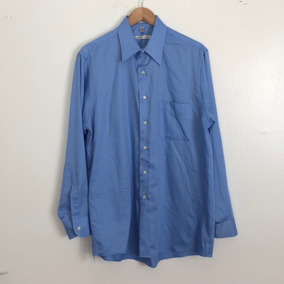 Geoffrey Beene light blue butting up 16 34/35 - Picture 2 of 4